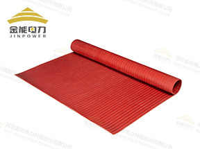 紅色常規(guī)防滑絕緣橡膠墊，常規(guī)防滑絕緣膠板，配電室防滑橡膠墊